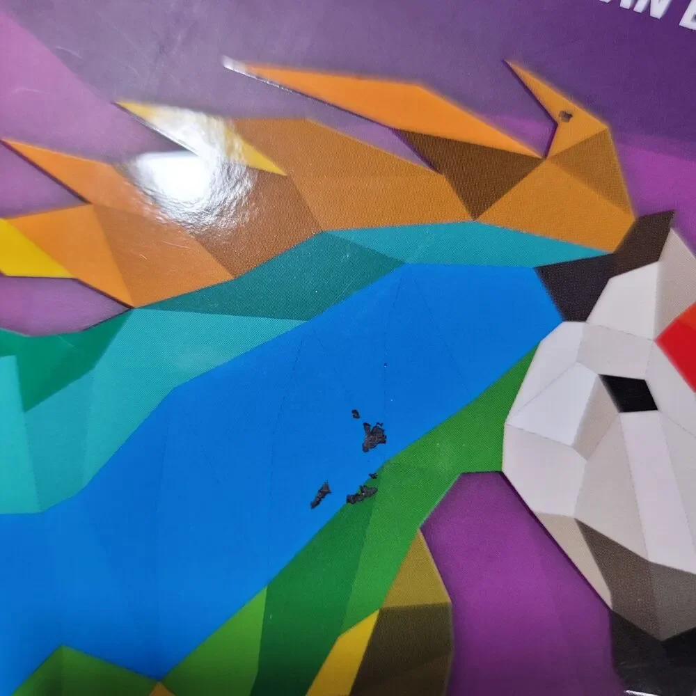 Sticker Mosaics: Rainbow Unicorns Paint w/Stickers Activity Book 1 Completed Pg